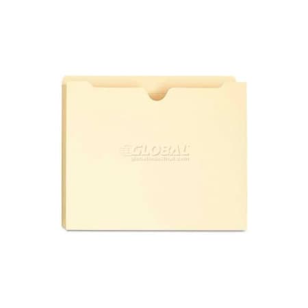 Universal Universal Manila File Jackets with Reinforced Tabs, 2" Expansion, Letter - 50 Pack 73700